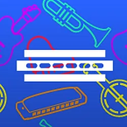 Logo 1.FM Blues